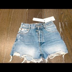 Zara denim shorts